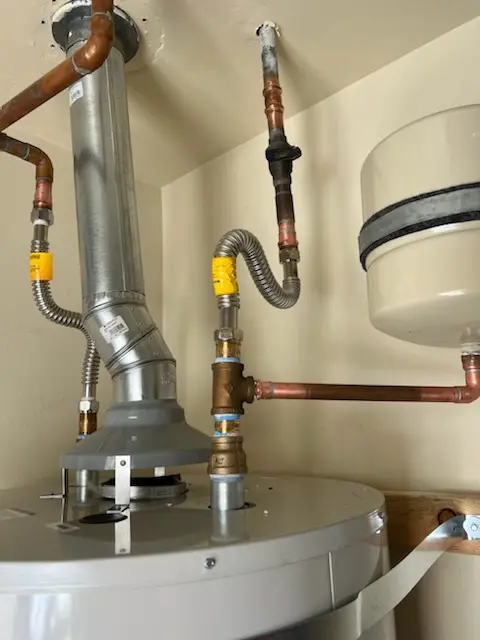 Water heater installation and plumbing repair in Steelton